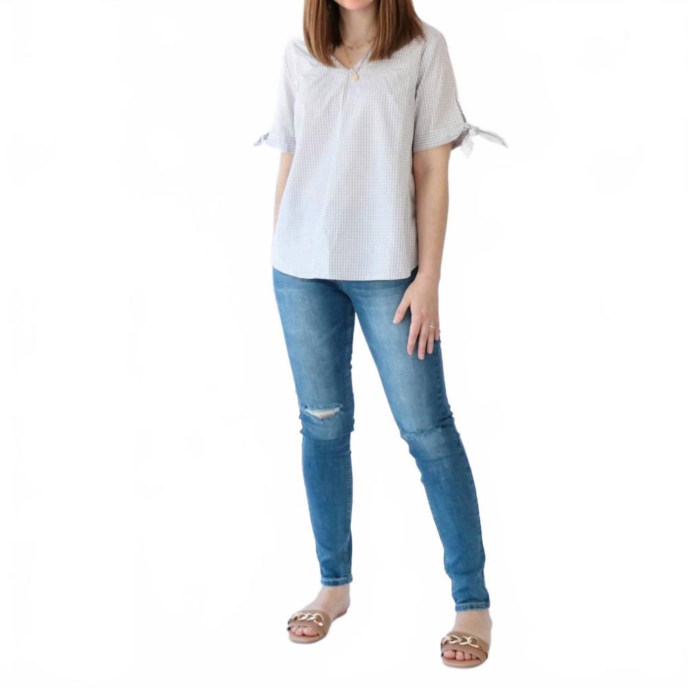 NEW K'SMORE ripped skinny jeans in medium wash